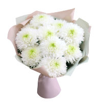 Букет Цветов - Хризантема Одноголовая